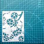 Kokorosa Metal Cutting Dies With Cherry Blossom Background Board