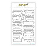 Honey Bee Christmas Blessings - Honey Cuts - Coordinating Dies