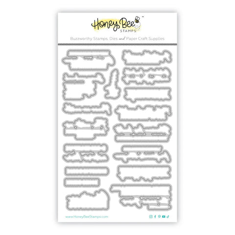 Honey Bee Christmas Blessings - Honey Cuts - Coordinating Dies