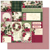 Paper Rose Christmas Holly 6x6 Paper Collection