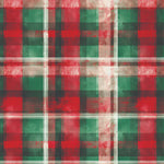 Creative Expressions Taylor Made Journals Christmas Plaid 8 in x 8 in Paper Pad