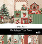 Paper Rose - 12x 12 Paper Collection Christmas Tree Farm