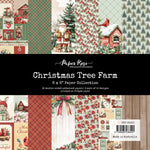 Paper Rose 6x6 Paper Collection Christmas Tree Farm
