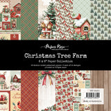 Paper Rose 6x6 Paper Collection Christmas Tree Farm