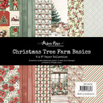 Paper Rose - 6x6 Paper Collection Christmas Tree Farm Basics