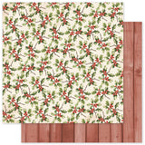 Paper Rose - 12x12 Paper Collection Christmas Tree Farm Basics