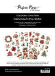 Paper Rose - Christmas Tree Farm Embossed Die Cuts