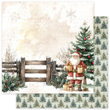 Paper Rose - 12x 12 Paper Collection Christmas Tree Farm