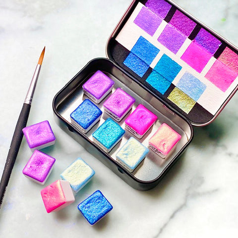 Pop! Pigments Aquarelle Pastel Barbe à Papa