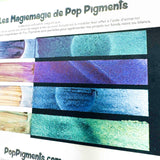 Pop! Pigments Aquarelle Magnétique Colorshift Magie Magie sans aimant