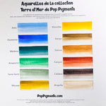 Pop! Pigments - Palette Aquarelle Terre et Mer