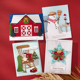 Spellbinders Country Snowman Etched Dies from the Country Christmas Collection by Annie Williams