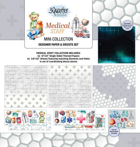3Quarter Designs  Medical Staff Mini 12x12 Collection