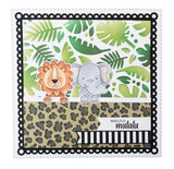 STUDIO LIGHT - CCL Clear Stamp Go Wild Friendz 148x105x4mm 17 PC nr.267