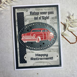 Creative Expressions - Sue Wilson Dream Car Collection Vintage Cars Craft Die