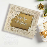 Creative Expressions Sue Wilson Festive Shadowed Sentiments Merry Christmas Craft Die