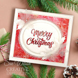 Creative Expressions Sue Wilson Festive Shadowed Sentiments Merry Christmas Craft Die