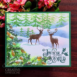 Creative Expressions - Taylor Made Journals Woodland Friends 6 in x 6 in Stencil