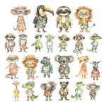 Simply Stated-Sweet Summer Florals Critter Ephemera