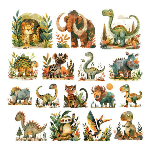 Simply Stated- Stone Age Critters Ephemera