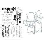 Hero Arts HERO ARTS YOU'RE GOLDEN STAMP & CUT SET FROM THE I PICK YOU COLLECTION