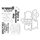 Hero Arts HERO ARTS YOU'RE GOLDEN STAMP & CUT SET FROM THE I PICK YOU COLLECTION