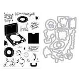 Hero Arts Feeling Festive Stamp & Cut