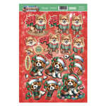 Hunkydory Crafts Pomeranian & Cavalier King Charles Decoupage Topper Sheet