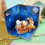 HUNKYDORY CRAFTS Father Christmas Fun Decoupage Topper Sheet