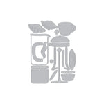 Hero Arts Coffee and Croissant Die Set