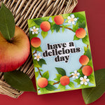 HERO ARTS APPLE FRAME DIE & STENCIL BUNDLE FROM THE I PICK YOU COLLECTION