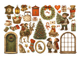 Stamperia Ephemera, Silent Night