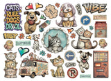Stamperia Decorative Die Cuts For Art And Craft - Furry Friends 2