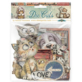 Stamperia Decorative Die Cuts For Art And Craft - Furry Friends 2