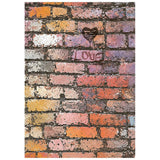 Stamperia Printed 8 Rice Paper A6 Backgrounds Selection For Art And Craft - Furry Friends 2