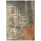 Stamperia Printed 8 Rice Paper A6 Backgrounds Selection For Art And Craft - Furry Friends 2