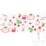 Dress My Craft - Stick N Peel Stickers - Sweet Berry Bloom