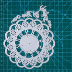 Kokorosa Studio Lace Cluster Clock Cutting Dies