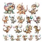 Simply Stated - Dino Party Ephemera Pack