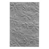 Spellbinders Scenic Poinsettias 3D Embossing Folder