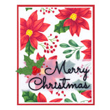 Spellbinders - Scenic Poinsettias 3D Embossing Folder