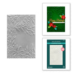 Spellbinders Holiday Floral Swag 3D Embossing Folder from the Christmas Collection