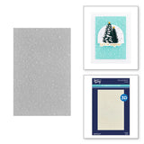 Spellbinders 3D Embossing Folder 5.5"x8.5" Simon Hurley Sparkling Snow, Simon's Snow Globes