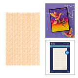 Spellbinders Rattan Cane 3D Embossing Folder by Simon Hurley