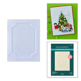 Spellbinders A2 Ornate Molded Frame 3D Embossing Folder by Yana Smakula