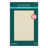 Spellbinders Diamond Blocks 3D Embossing Folder