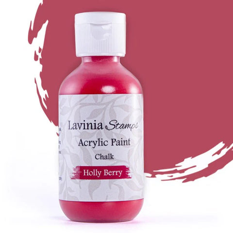 Lavinia - Chalk Acrylic Paints 60ml holly berry
