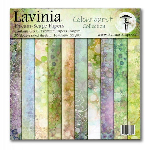 Lavinia Stamps - Dreamscape Papers -The Colourburst Collection