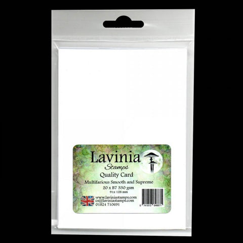 Lavinia - Multifarious Card - 20 B7 White