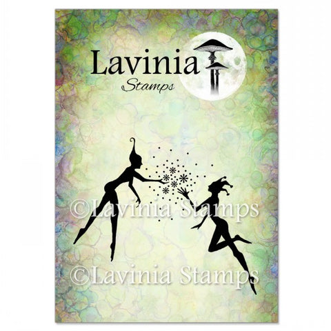 Lavinia Fairy Couple Stamp